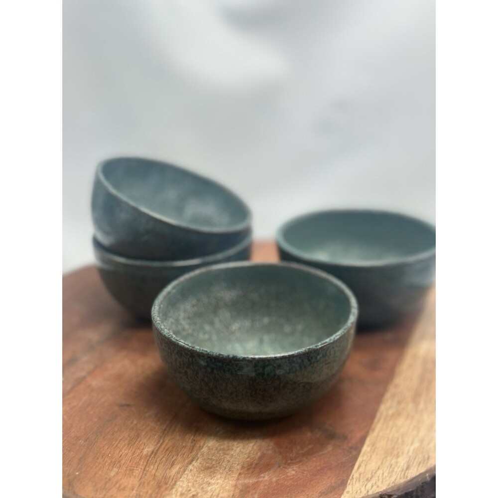 Spanish Redware Pottery Ramekins Bowls Small Snack Bowls Set Of 4 Made In Spain